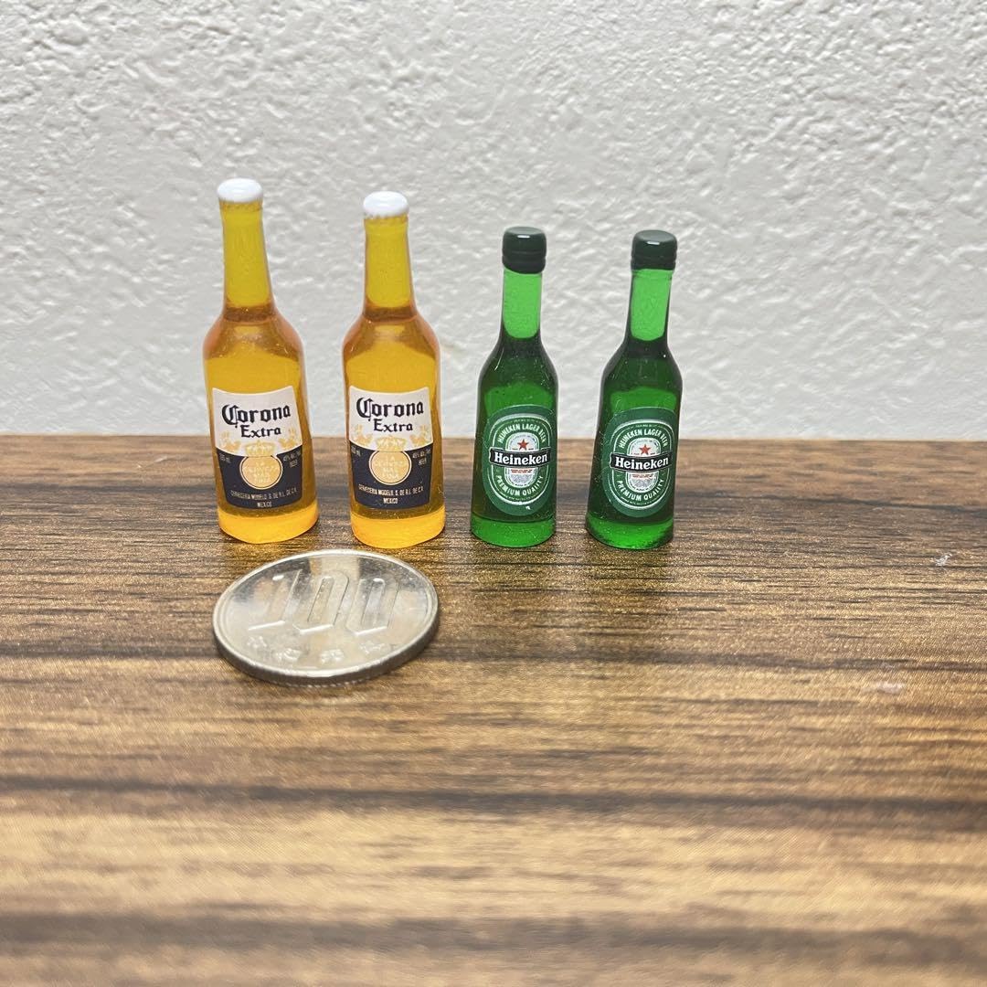 cjmaayy4様ご依頼ハイネケン、コロナ4本セット Amazon.co.jp: 【4本セットコロナビール ハイネケンビール ミニチュア