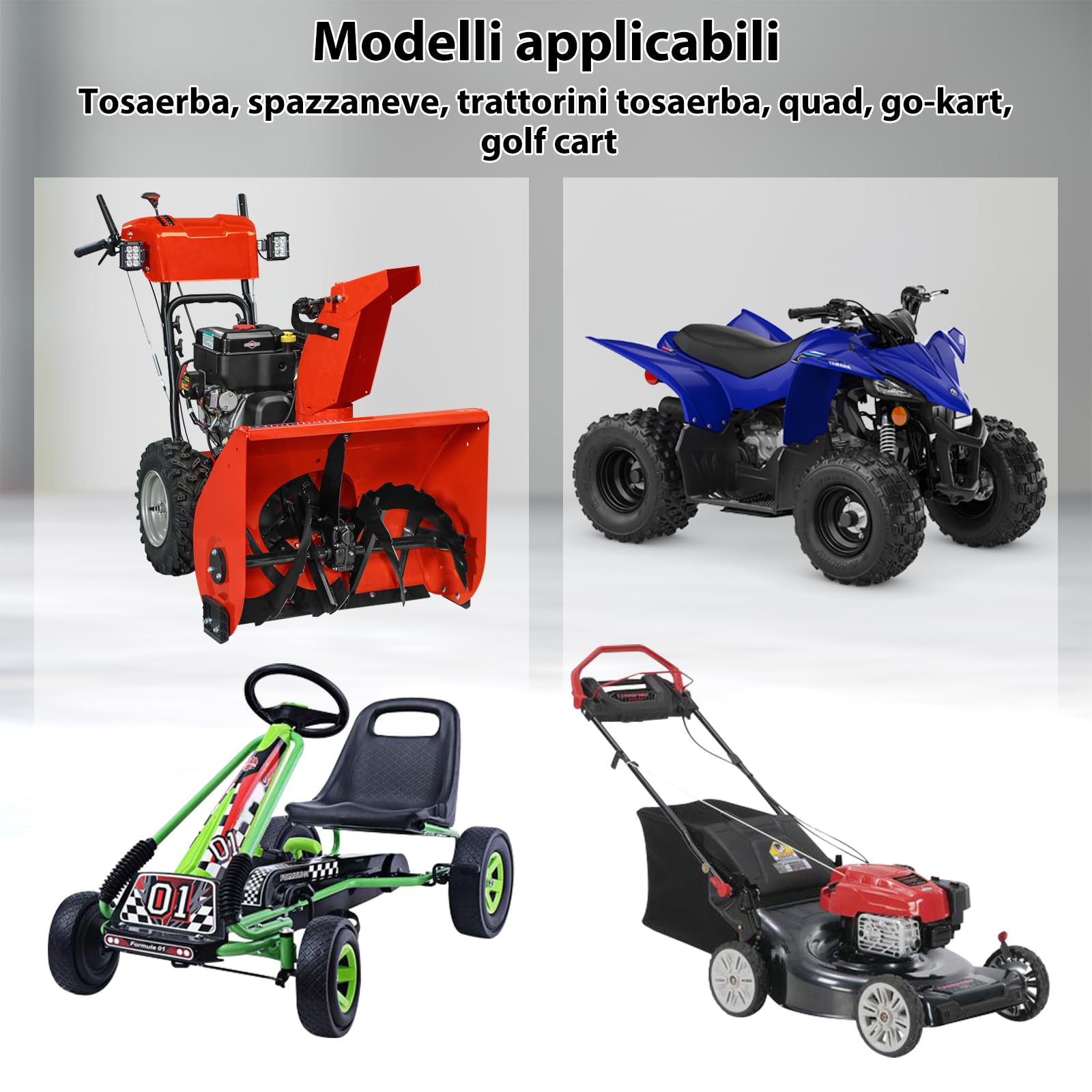 1PZ 15x6.00-6 Camere d'Aria Valvola Dritta per Carriola Tosaerba (2 Pezzi) | Per Carrello a Mano, Trattorino, Falciatrice, Rimorchio da Giardino, ATV, Valvola Dritta