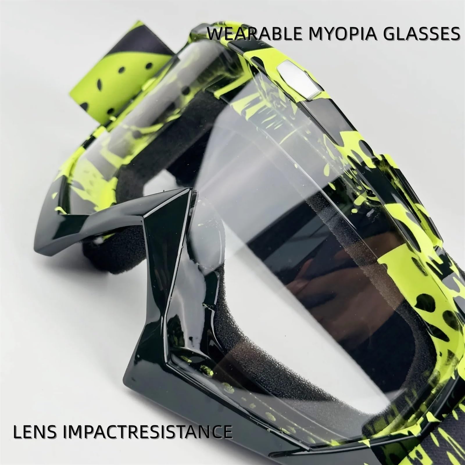 Più nuovo Moto Occhiali Per Gli Uomini Motocross Occhiali Da Sole Sicurezza Protettiva MX Visione Notturna Casco Occhiali Vintage Occhiali di Guida