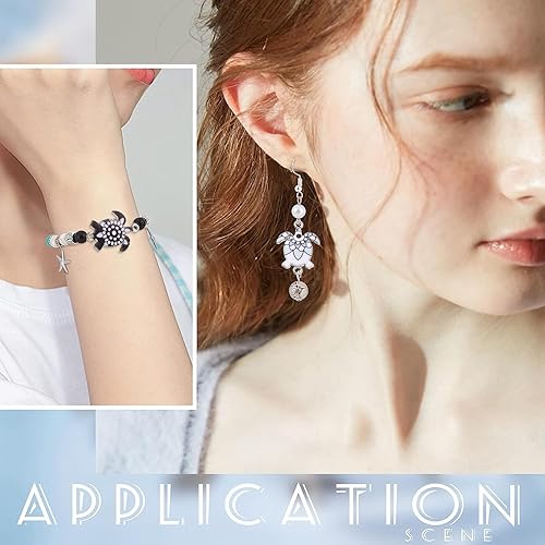 Miniatura 6 de DanLingJewelry Dijes esmaltados coloridos para manualidades hechas a mano, fabricación de joyas, No es una piedra preciosa