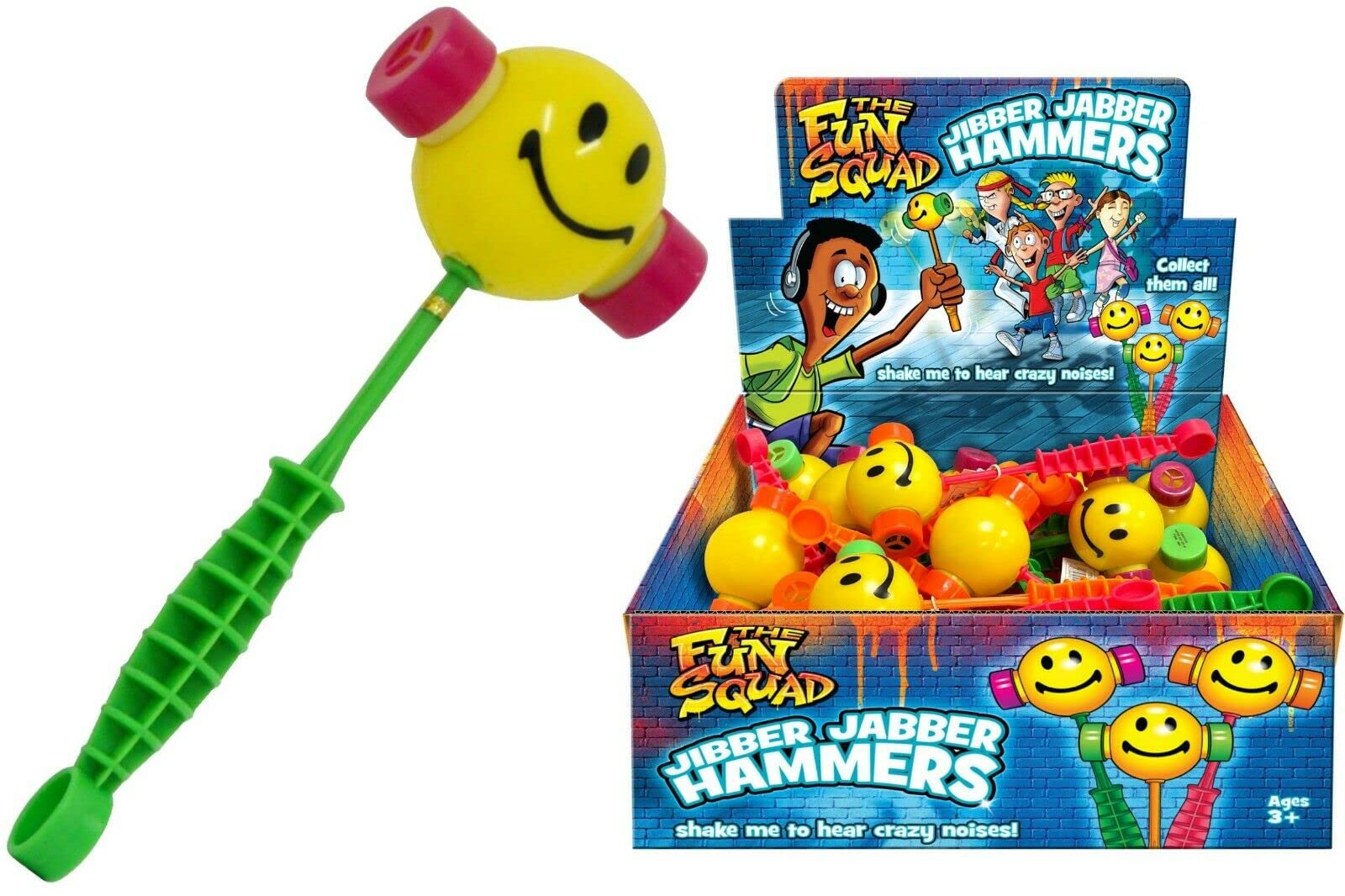 Celinoยฎ Kids Children Jibber Jabber Groan Hammer Shaker Toy Giggle Stick Sensory Toys