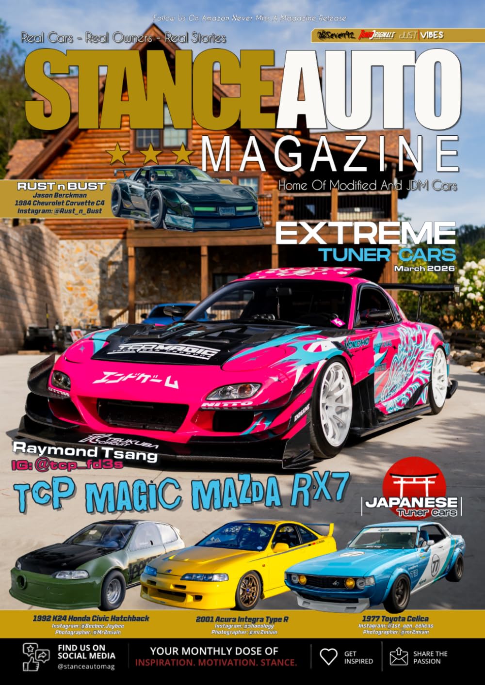 Stance Auto Magazine Extreme Tuner Cars: March 2026