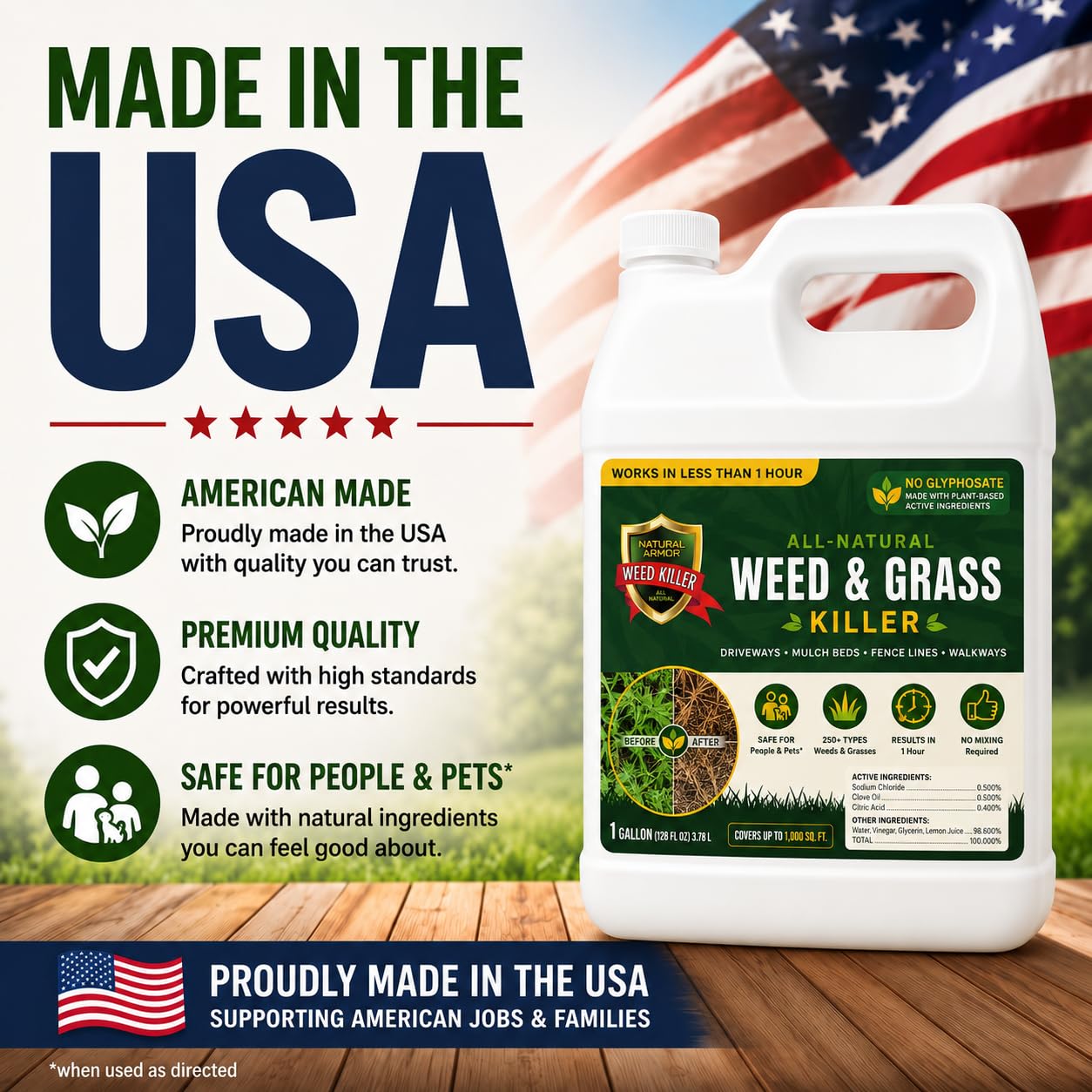 Natural Weed Killer - No Glyphosate! -9