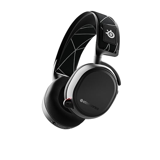 SteelSeries Arctis 9 Dual Wireless Gaming Headset – Lossless 2.4 GHz Wireless + Bluetooth – 20+ Hour Battery Life – for PC, PS5, PS4, Bluetooth