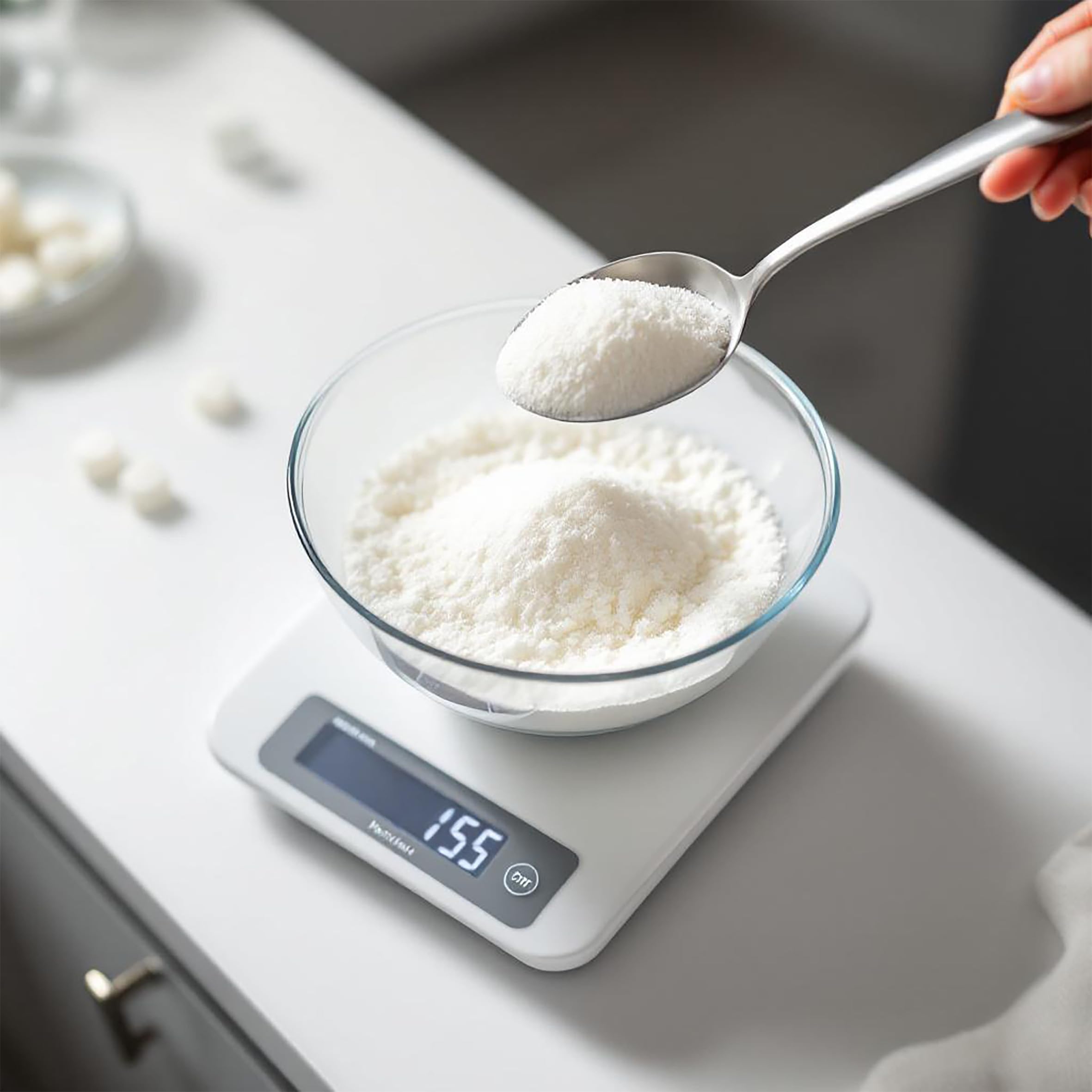 Spetebo Wosk parafinowy, biały, nieperfumowany, wysokiej jakości, z 50 knotami – 5 kg – granulat woskowy, bezzapachowy do topienia i produkcji świec, wosk parafinowy do odlewania świec DIY