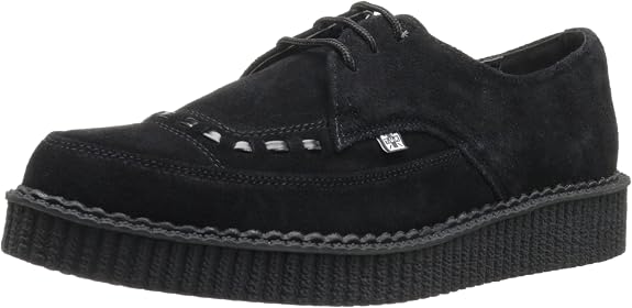 Shoes Outlet T.U.K. Viva Low Creeper - Chaussures Pour Hommes Et Femmes, Blanc Tukskin, 37 EU Creepers Sneakers