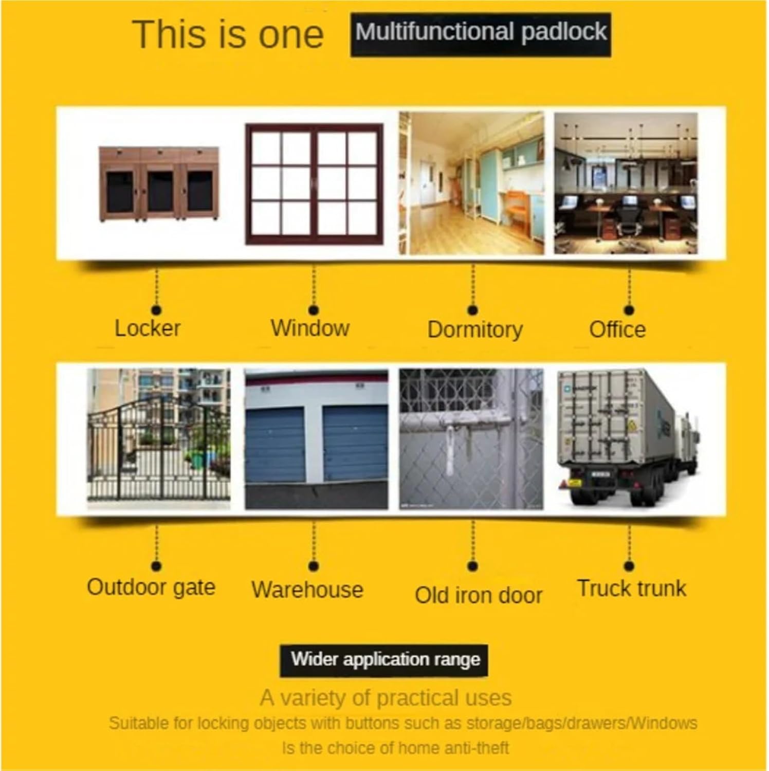 Full Metal Padlock Lock Small Locks Door Locks Stainless Steel Theft Padlock 30mm 40mm 50MM 60MM 70MM Drawer Cabinet Lock 1Pcs(40MM 4Keys)