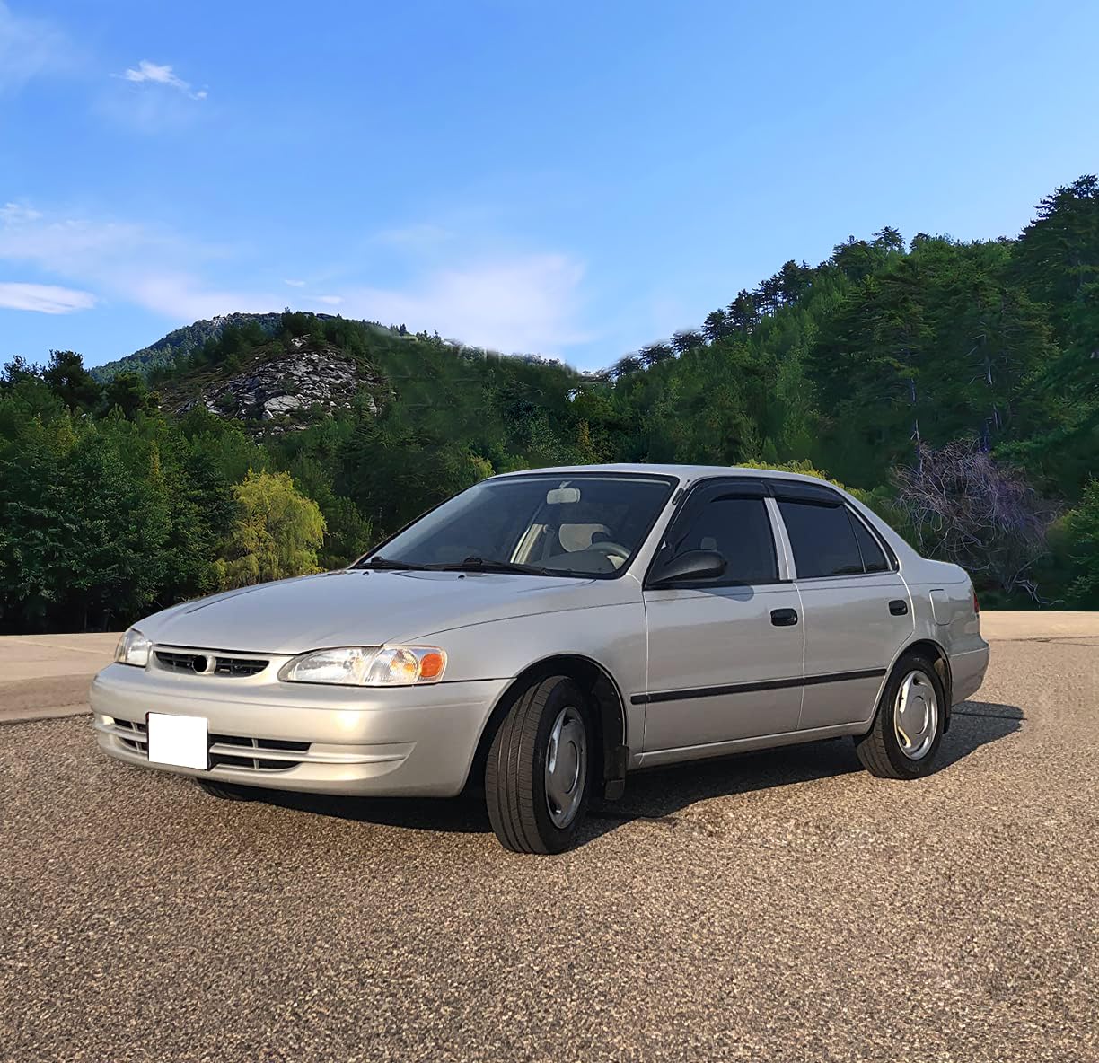 2001 Toyota Corolla Gray Acrylc