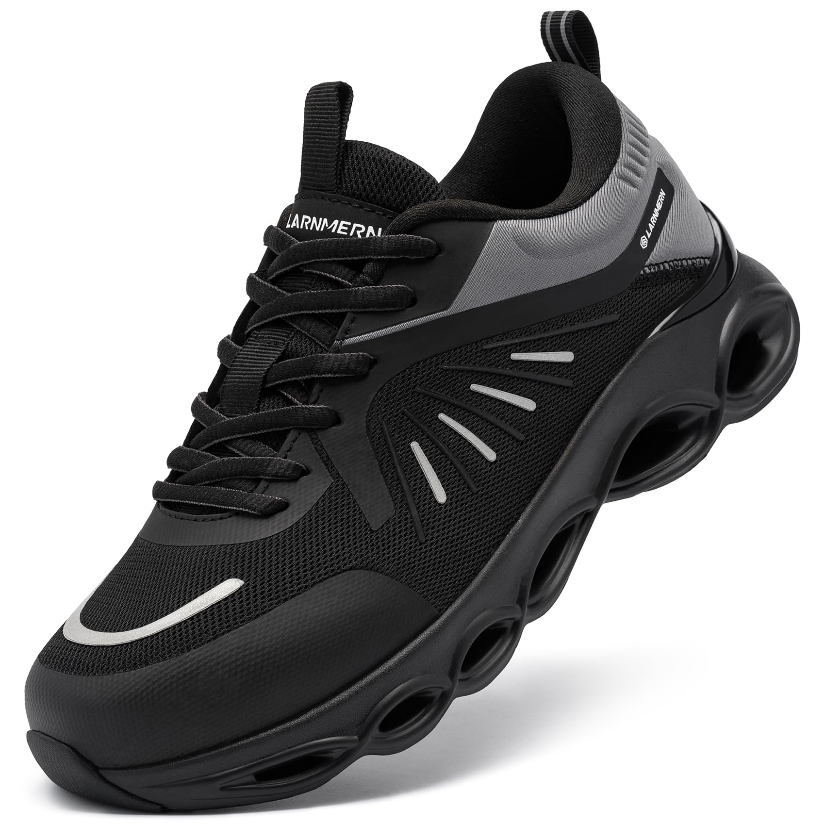 Steel Toe Cap Padded Work Shoes LARNMERN Steel Toe Cap Trainers