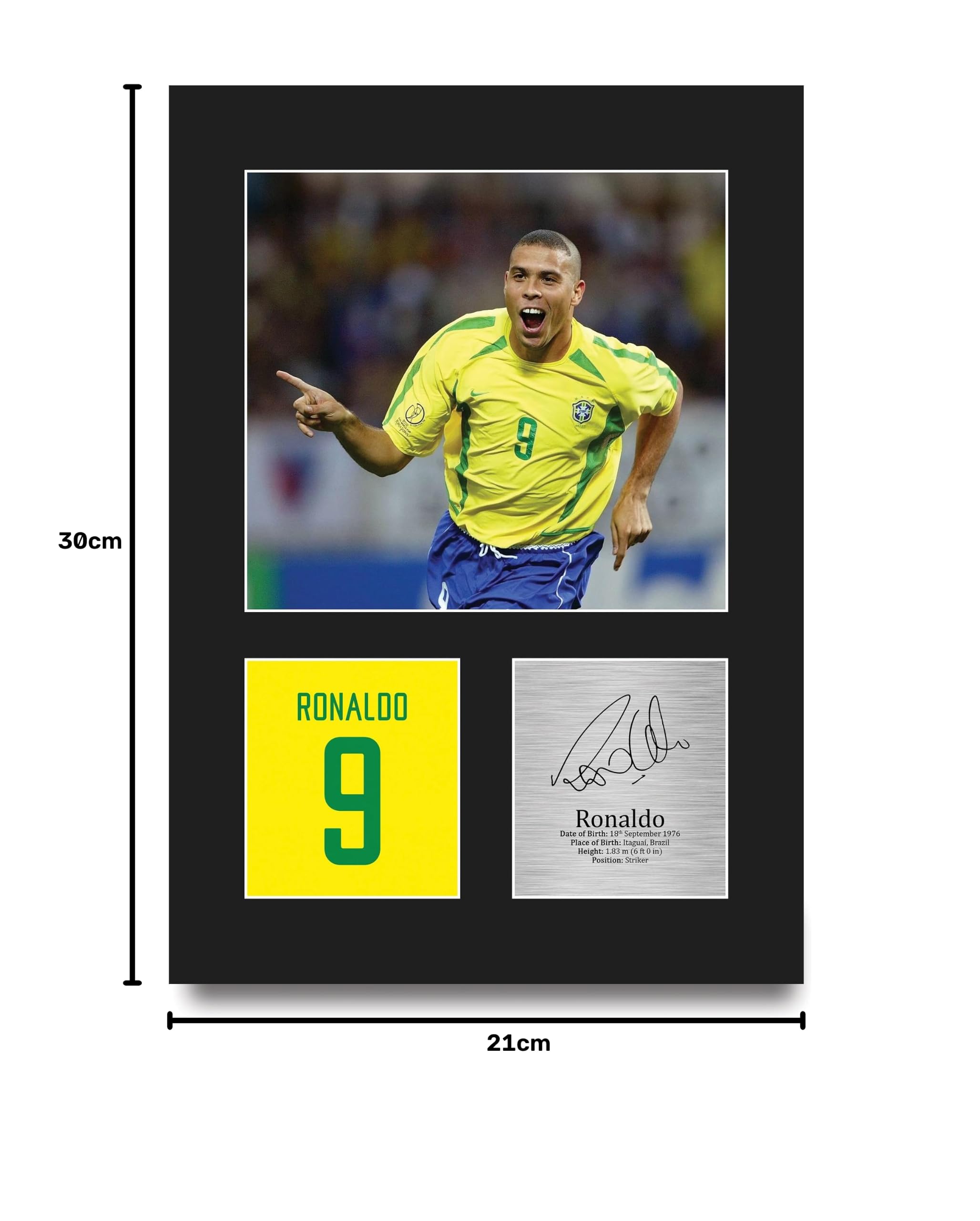 Amazon.co.jp: HWC Trading Ronaldo Brazil Gifts サッカーファンと