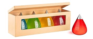 THRO Fire Extinguisher Foam Based 350 ml Each [Pack of 4] For Home | Office | Car Use | Small Fire Extinguisher | Class A & B Fire