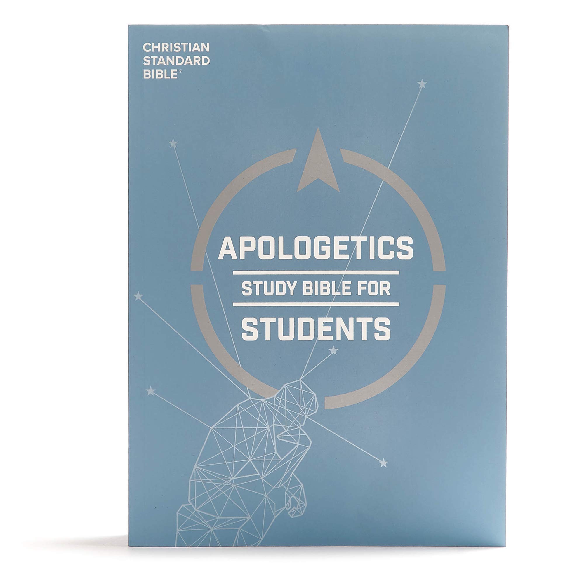 CSB Apologetics Study Bible for Students, Blue Trade Paper, Black Letter, Defend Your Faith, Study Notes and Commentary, Articles, Profiles, Full-Color s, Easy-to-Read Bible Serif Type