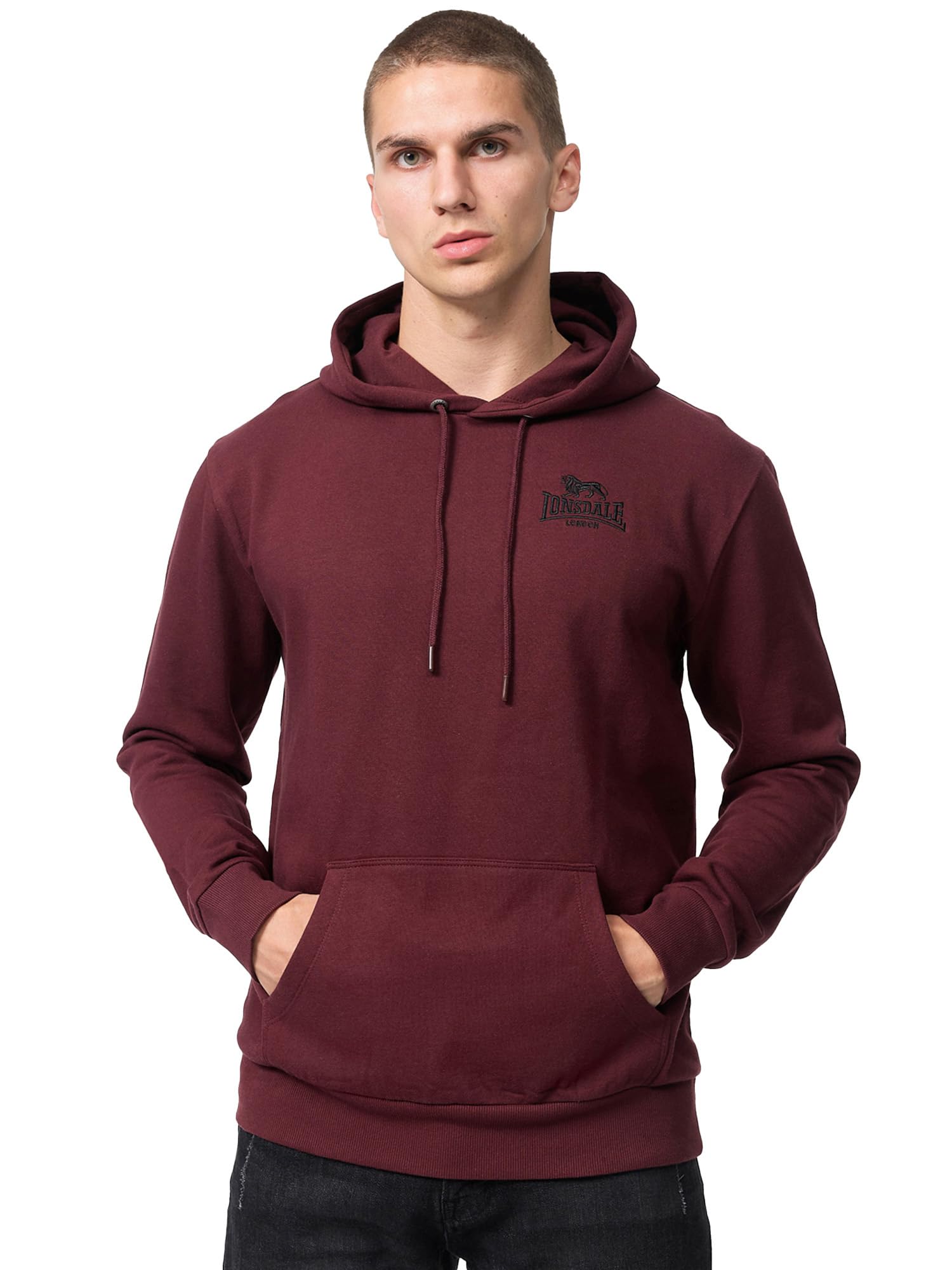 Lonsdale Herren Talmine Kapuzenpullover