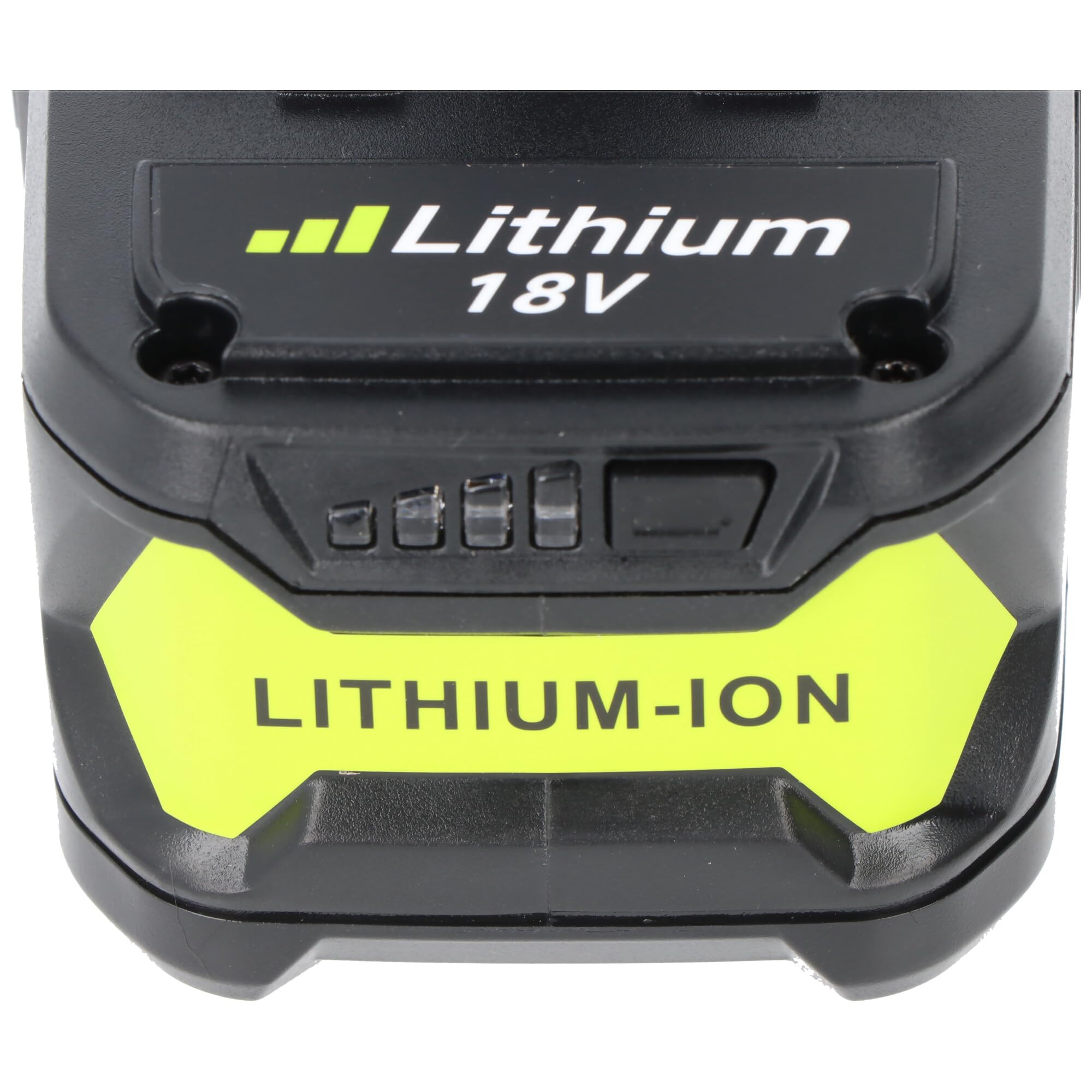 Batterie Li-ion compatible avec Ryobi RB18L50, 18 V, 5000 mAh, 90,0 Wh, noire