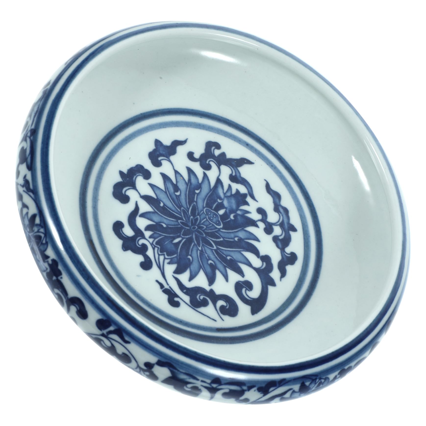 Operitacx Ceramic Brush Washer Water Brush Tool for Fountain Pen Calligraphy Accessory