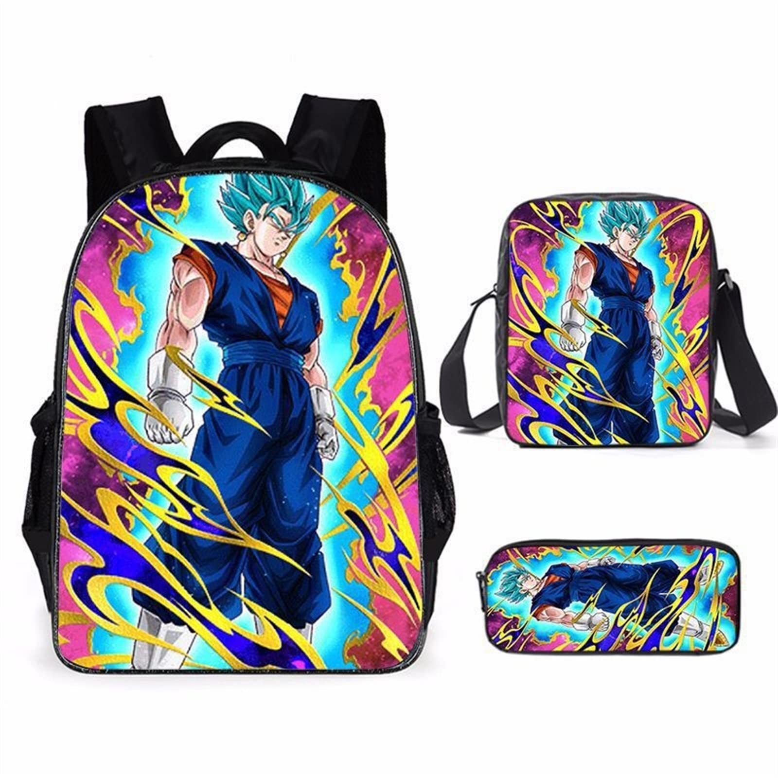Zxmstudents Bookbag Anime Cool Backpack Goku Super School Bag