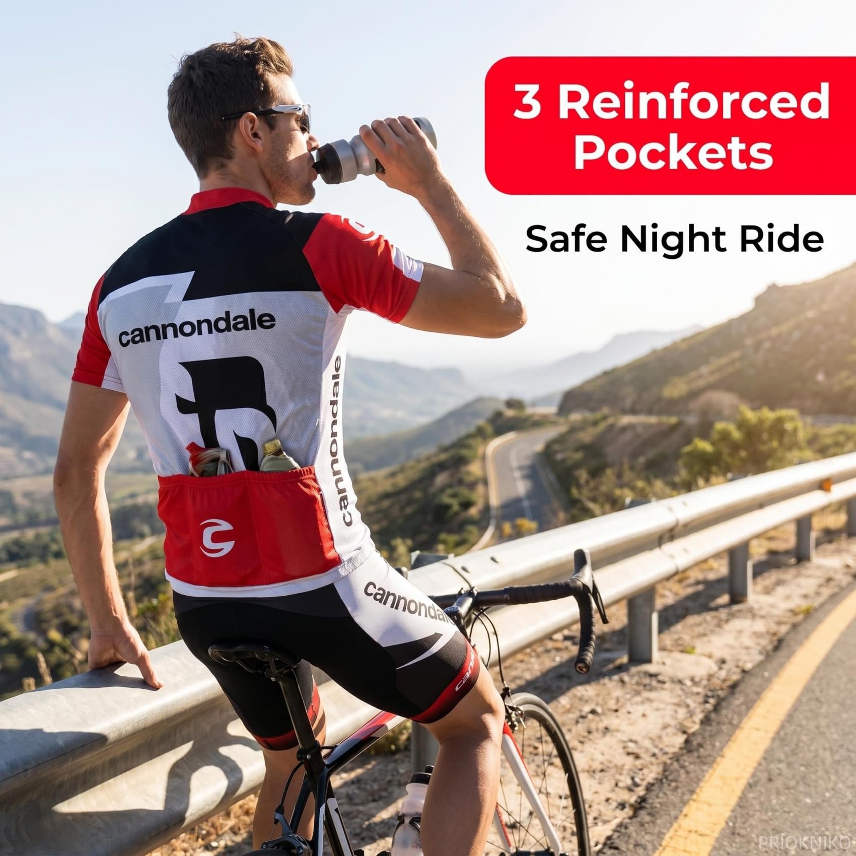 Fahrradtrikot Herren Radtrikot Set Herren Fahrradbekleidung Sommer Kurzarm Mtb Fahrradanzug Fahrrad