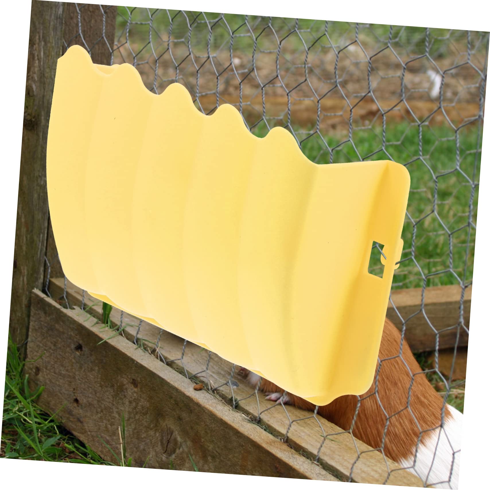 BESPORTBLE 4 Pz Supporto Per Di Coniglio Per Topi Di Cincillà Per Uso Domestico Dell'acqua Del Cibo Del Coniglio Piatto Di Alimentazione Del Pollo Plastica