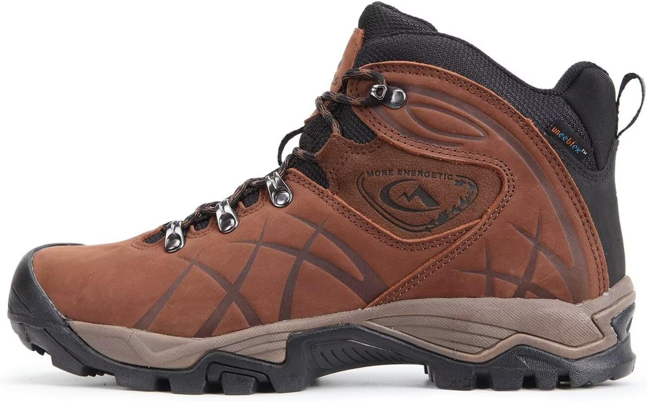 Clorts Premium Mens Mid Hiking Waterproof Boots | Perfect for Outdoor Backpacking Trekking Trail Hiker Shoes