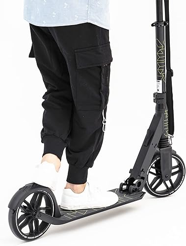 Miniatura 5 de RoyalBaby Dawn Lightweight Foldable Commute Scooter, Large 8" Wheels, Adjustable Handle Height, Rear Fender Brake, for Teens Adults and Kids Age 6+