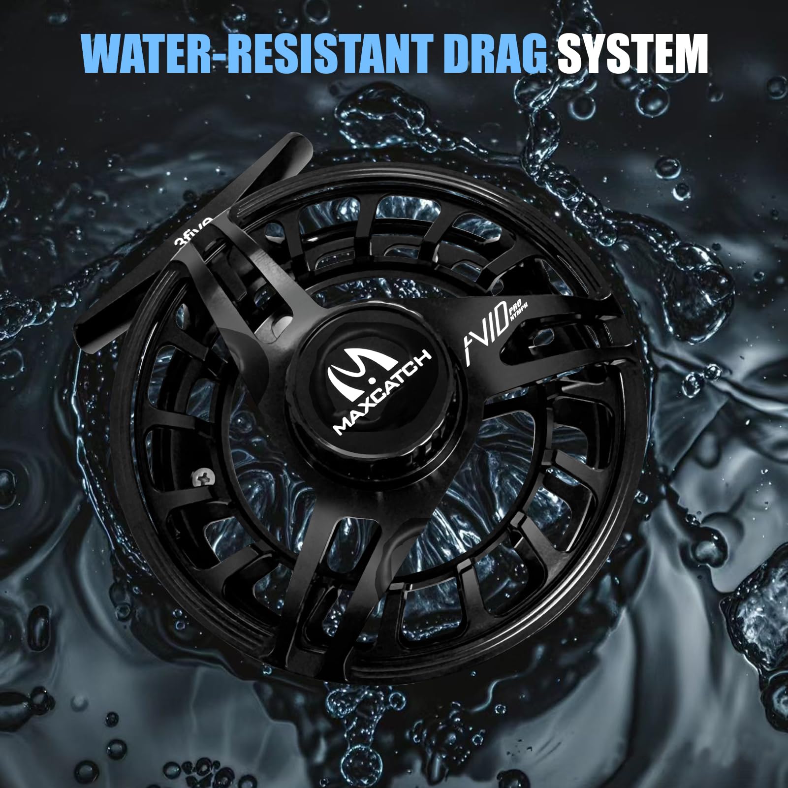 Amazon | Maxcatch AVID PRO ニンフ フライリール CNC機械加工 ラージ