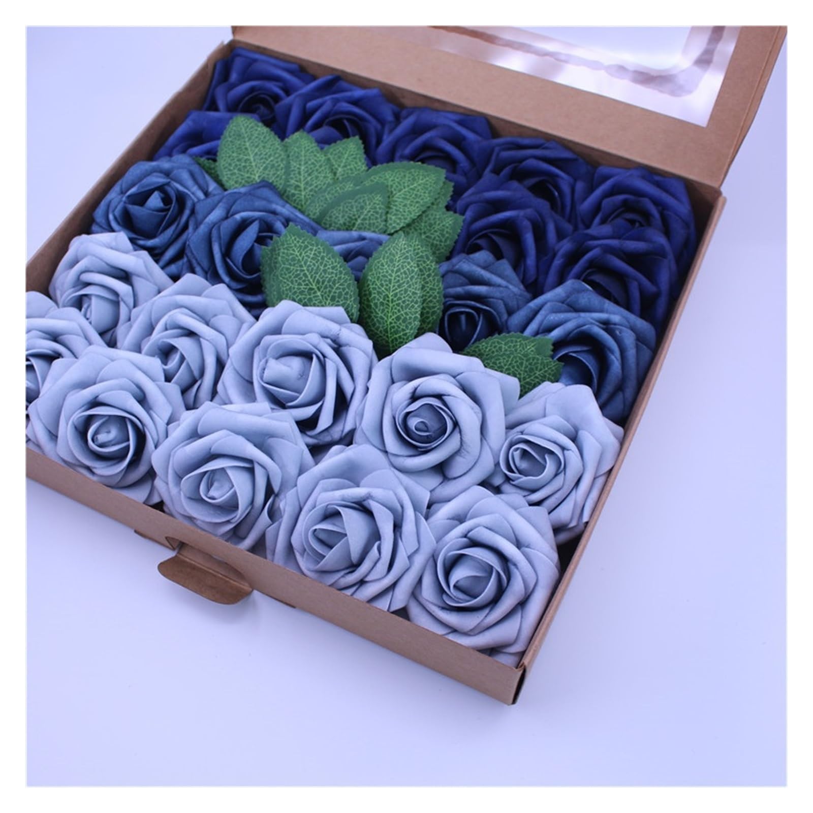 Fleurs de mariage en mousse PE et bouquet de roses artificielles pour décoration maison