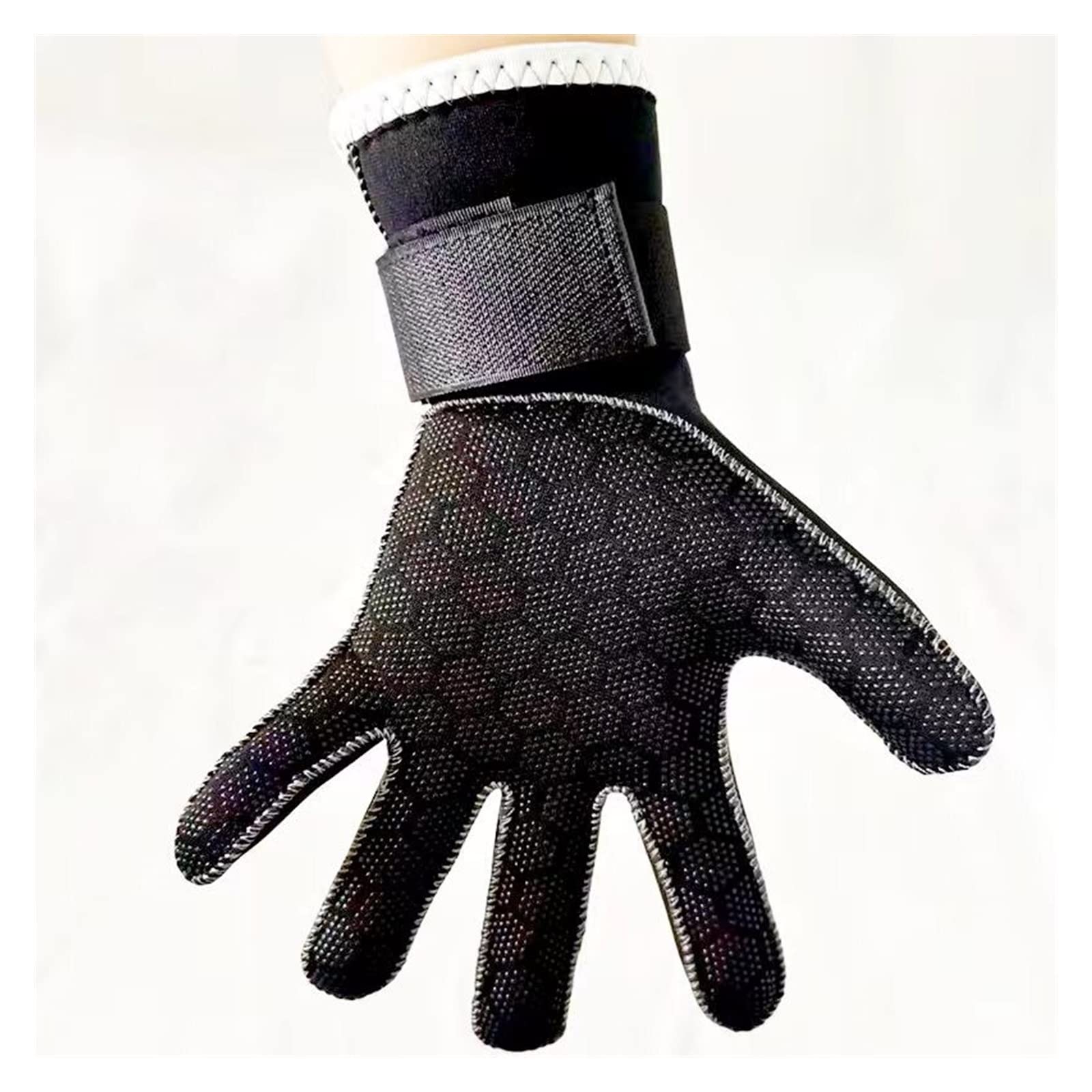 Guanti da nuoto e immersioni neri 3 mm, for tenere al caldo l'attrezzatura for lo snorkeling, antigraffio, for vela, kayak surf, for pagaia