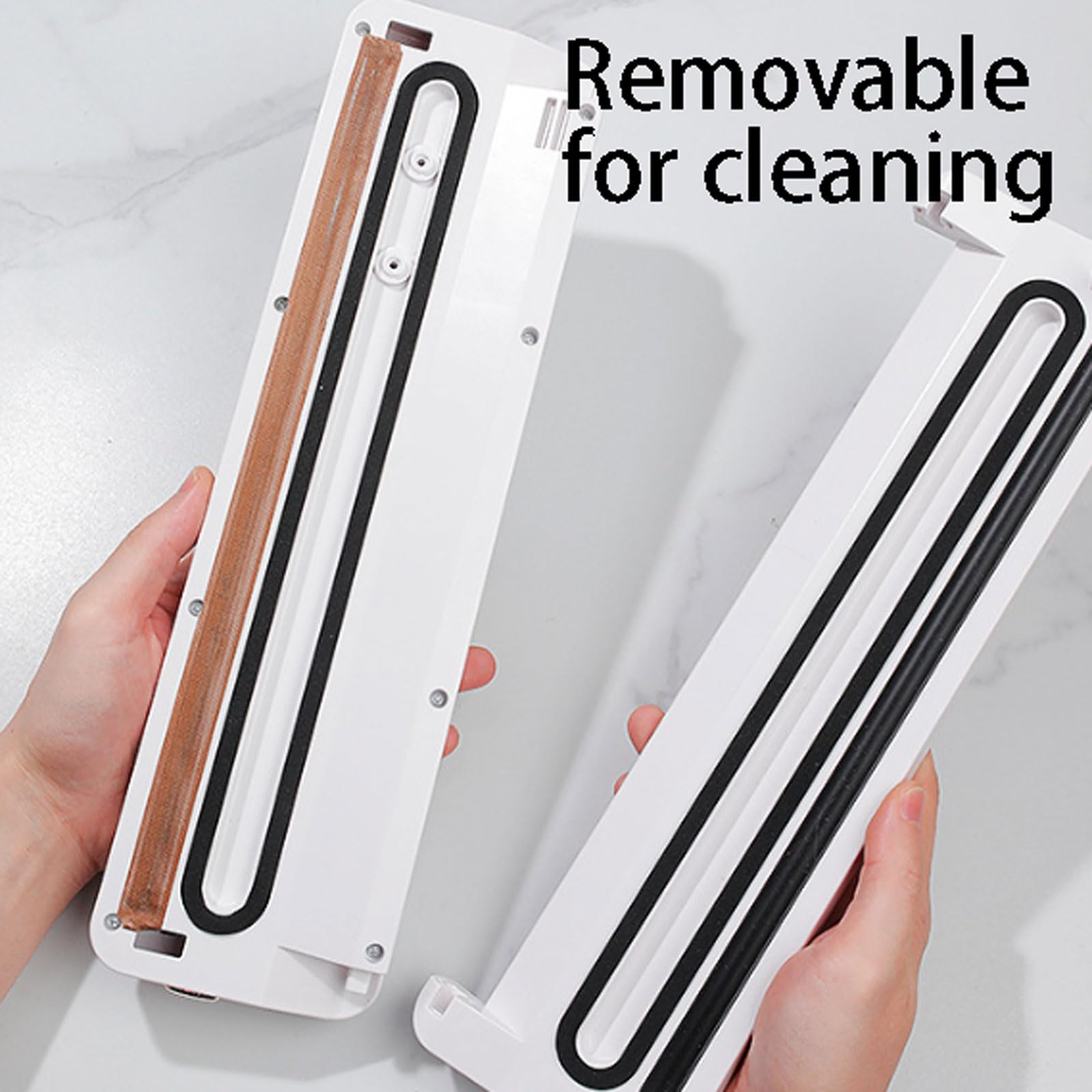 For sigillare il potente sigillatore completamente automatico, sottovuoto portatile senza fili ricaricabile(White)