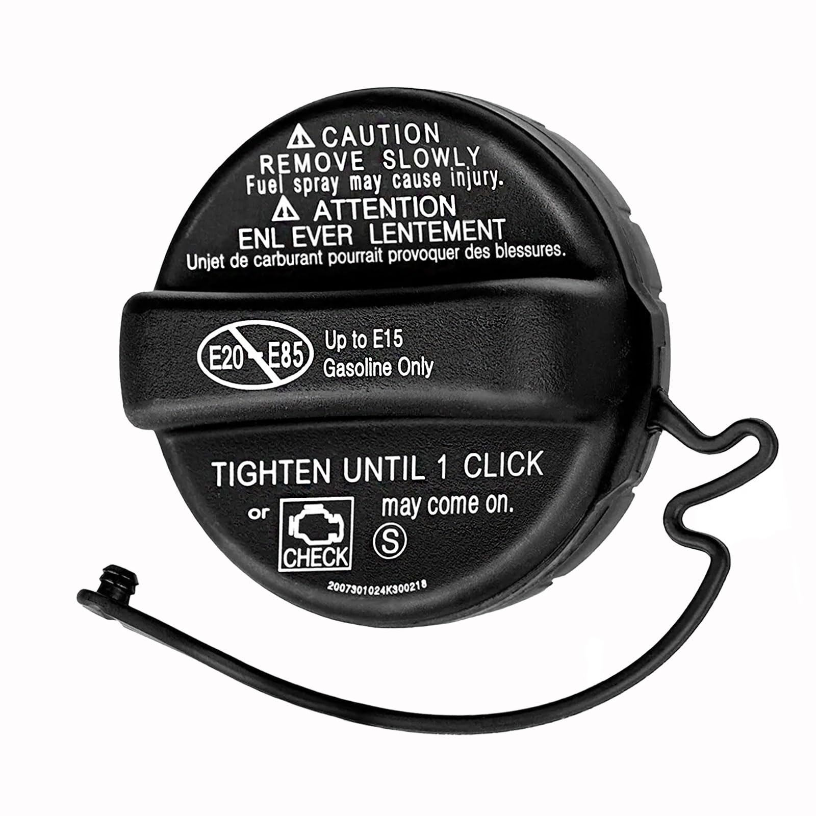 Fuel Tank Filler Cap,Gas Cap Replace 77300-07030 Compatible with Toyota 2015 Venza 2015-2016 Highlander Sienna 2015-2017 Tacoma Camry 2015-2019 Tundra Sequioa