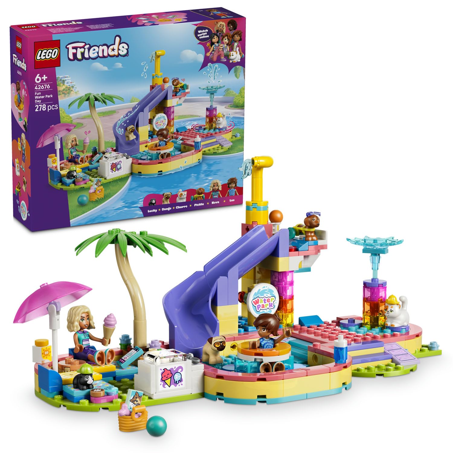 LEGO Friends Su Parkında Eğlence 42676 | 6 Yaş ve Üzeri…