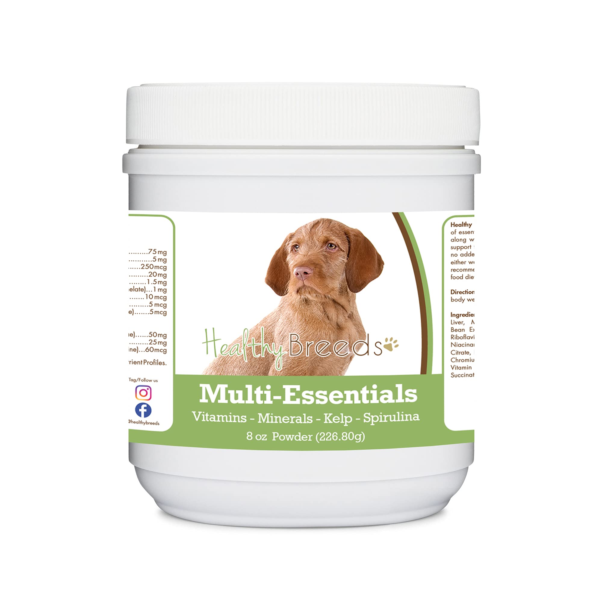 Healthy Breeds Wirehaired Vizsla Multi-Essentials Powder for Dogs 8 oz