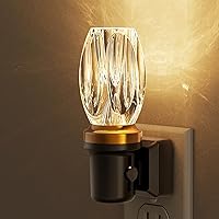 Vista 1 de L LOHAS LED Luz nocturna, luces nocturnas regulables enchufables a la pared, luces nocturnas automáticas enchufables, sensor de luz, brillo