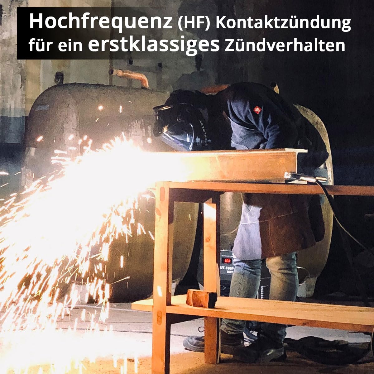 STAHLWERK Plasmaschneider CUT 60 ST IGBT 60A 24mm Schneidleistung HF-Zündung Überhitzungsschutz