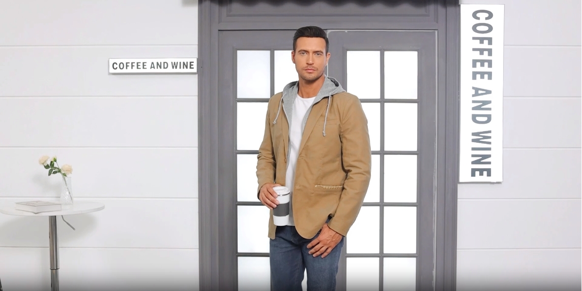 Costume D'Halloween Pour Homme - Veste Avec Impression 3D