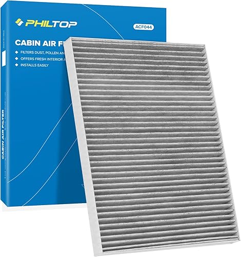Miniatura 29 de PHILTOP Filtro de aire de cabina, reemplazo para CF11811, CPJ6X, CX-5 2013-2021, filtro de cabina premium con filtro de carbón activado contra