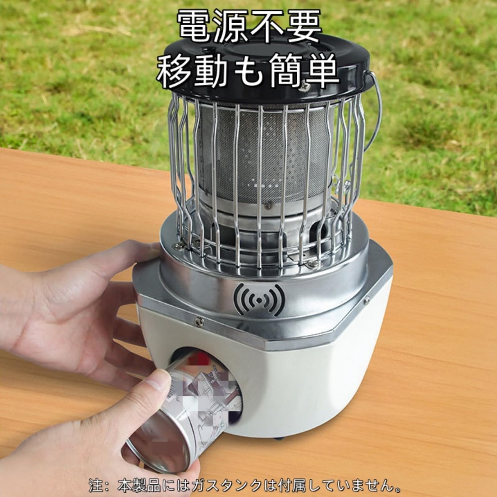 Amazon | ガスストーブ カセット 1台2役 電源不要 ポータブル 小型軽量