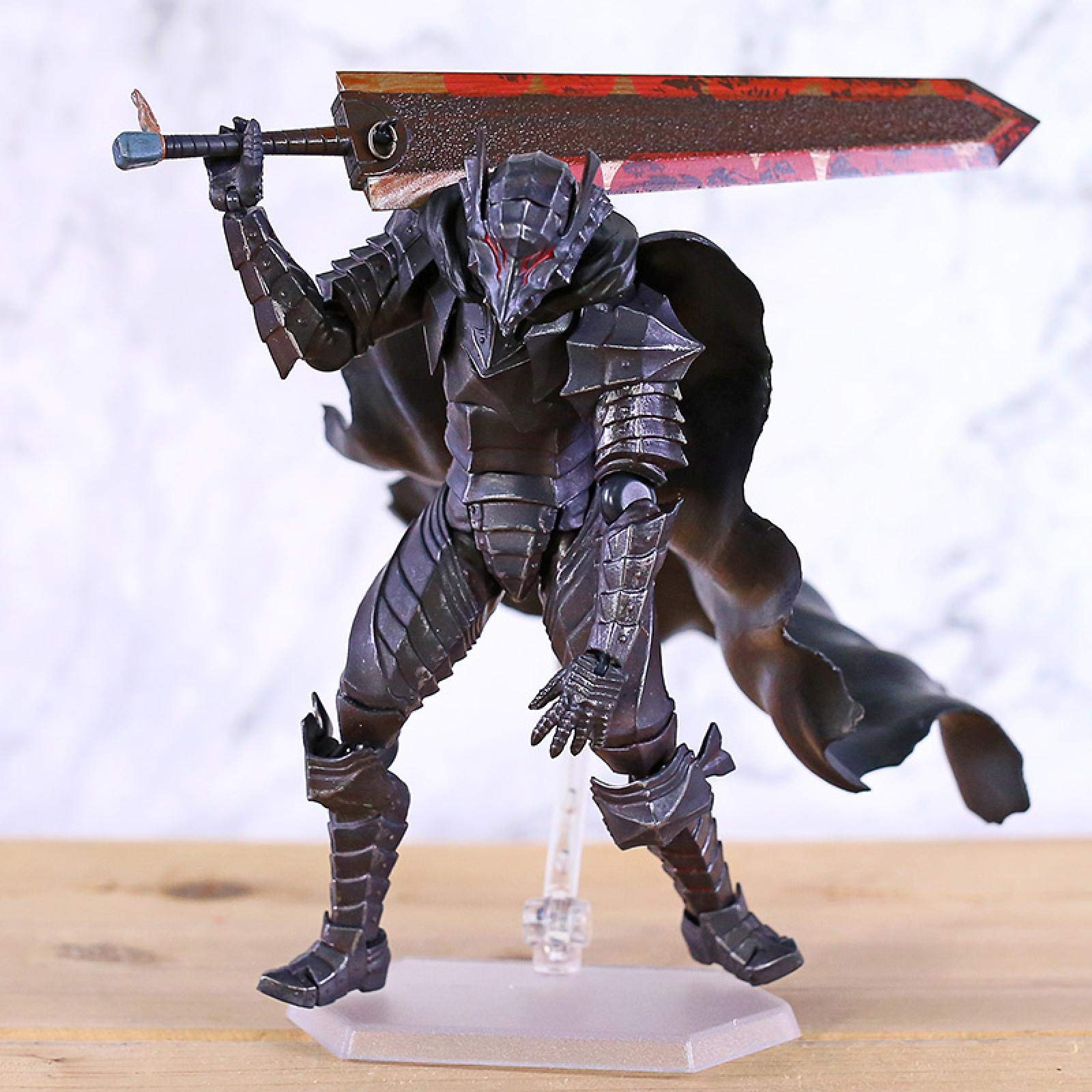 MizzZee Berserk Guts 410 Berserker Armor Ver. Figma PVC Action Figure Collection Figurine Model Toy 