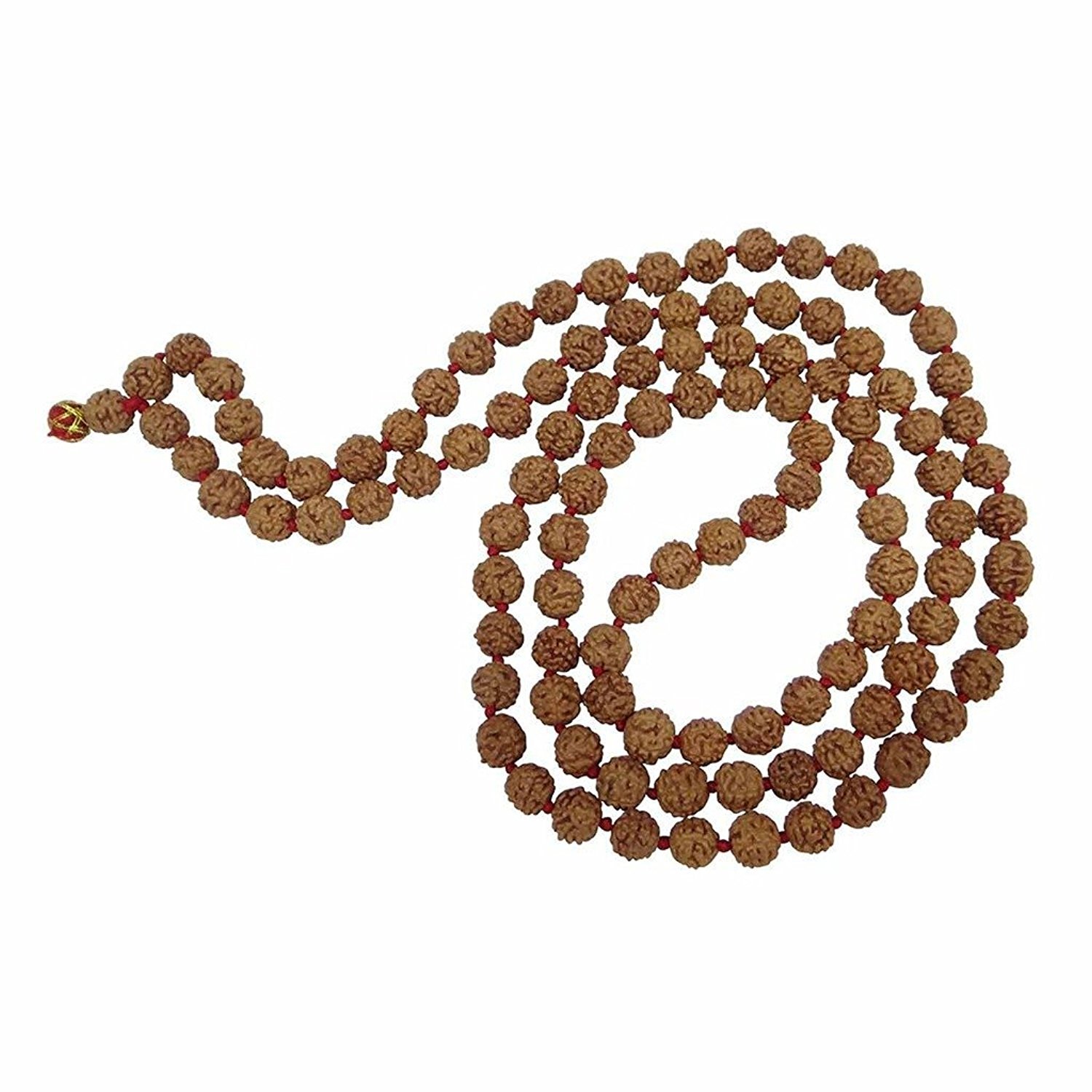 Arihant Gems & Jewels® 5 Mukhi Panch Mukhi Original Rudraksha Jaap Mala with Lab Certificate (108+1 Beads) | Perfect for Pooja, Astrology, Protection, Meditation | Ideal for Neck Wearing & Holding | Spiritual Wellness for Men, Women, Boys & Girls-picture-28
