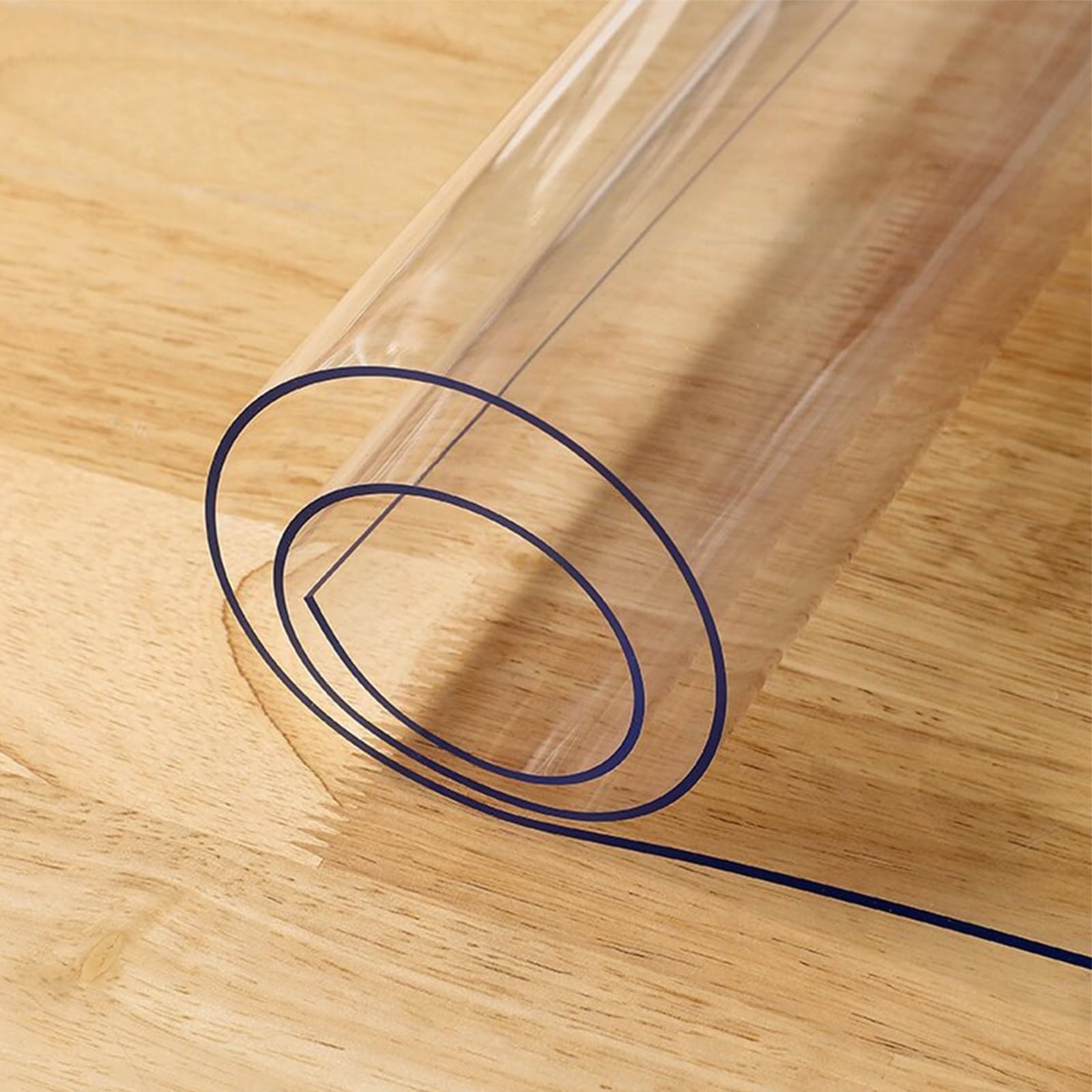 Clear Table Protector, Wooden Furniture Screen Protection Topper, Large 1.5mm Thick Desk Mat, Non-Slip Desk Protection Pad for Coffee Table End Table