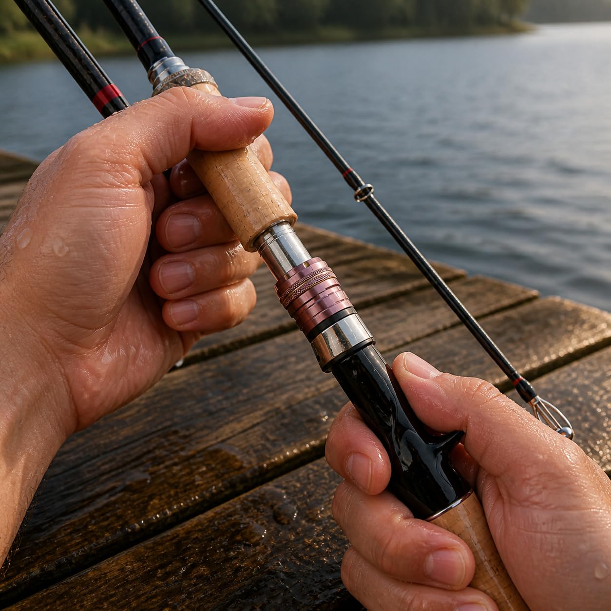 Canna da Pesca per Artificiali | Costruzione in composito, Canna per artificiali, Pesca in acqua dolce, Per pescatori in