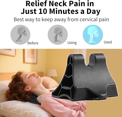 Miniatura 5 de Herramienta de masaje de punto de presión negra de mano - Disparador muscular profundo masajeador de punto de acupresión - Dispositivo de tracción