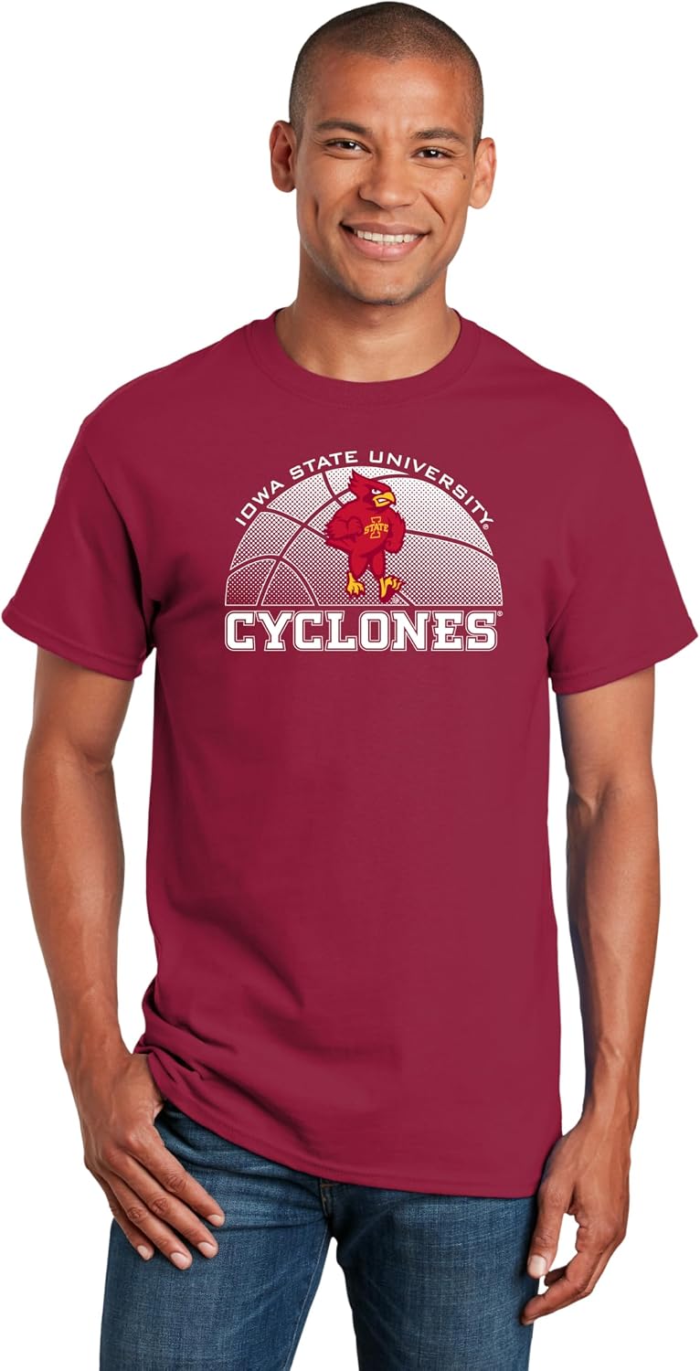 CornBorn Iowa State Basketball Shirts - Short Sleeve Cyclones T-Shirts - Unisex ISU Apparel