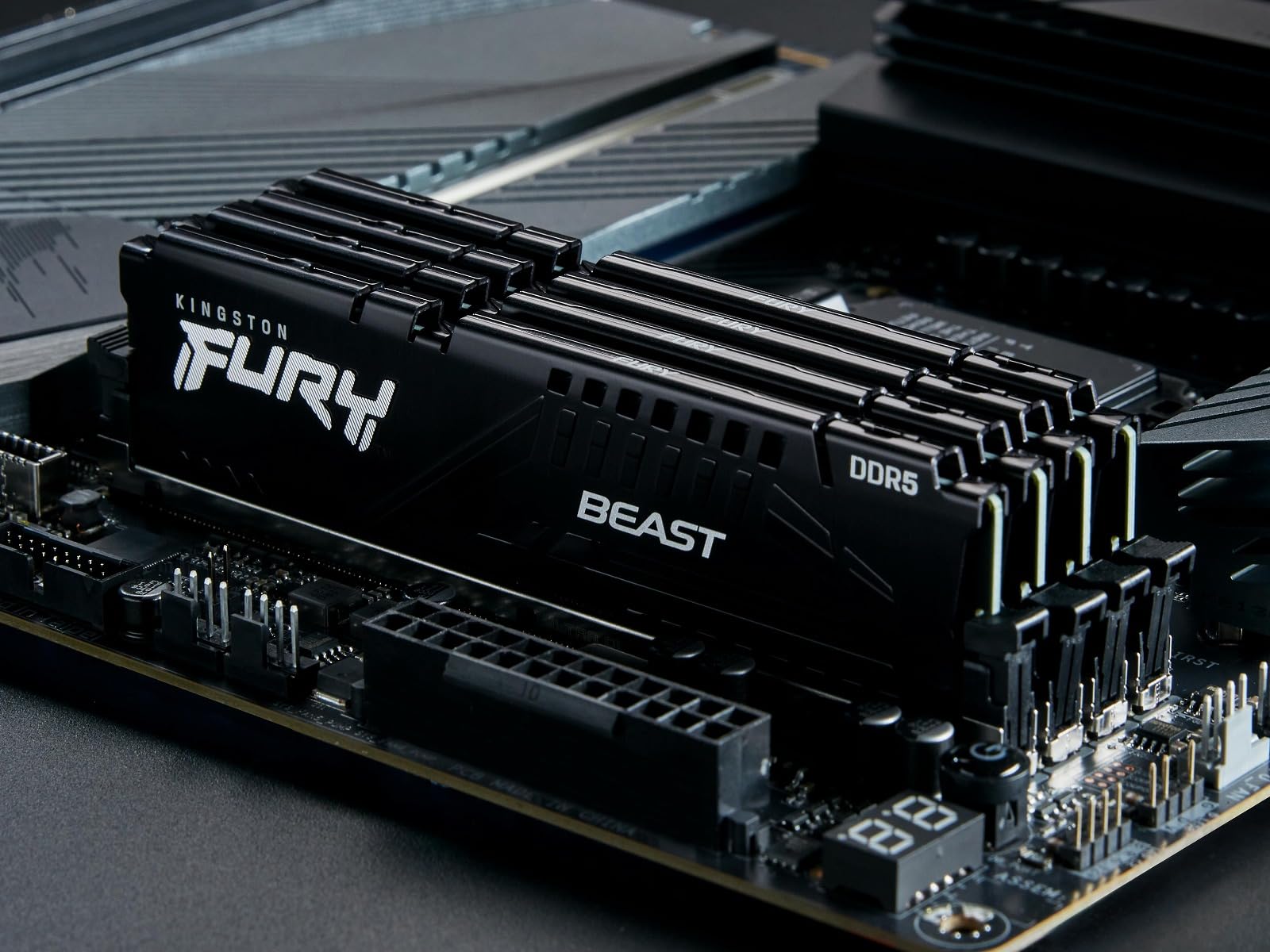 [新品] FURY Beast DDR5 32gb 6000メモリ 2枚セット 新品] FURY Beast DDR5 32gb 6000メモリ 2枚セット Kingston FURY