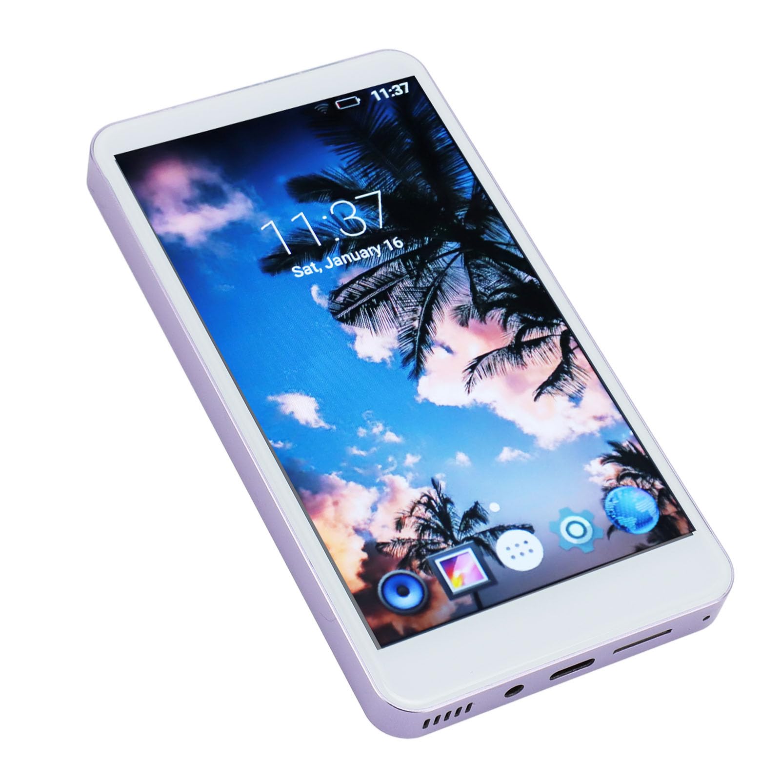 SUNGOOYUE MP4 Player 5 Inch HD Touch Screen Bluetooth WiFi Music Player with 8 Core MTK Chip 1GB