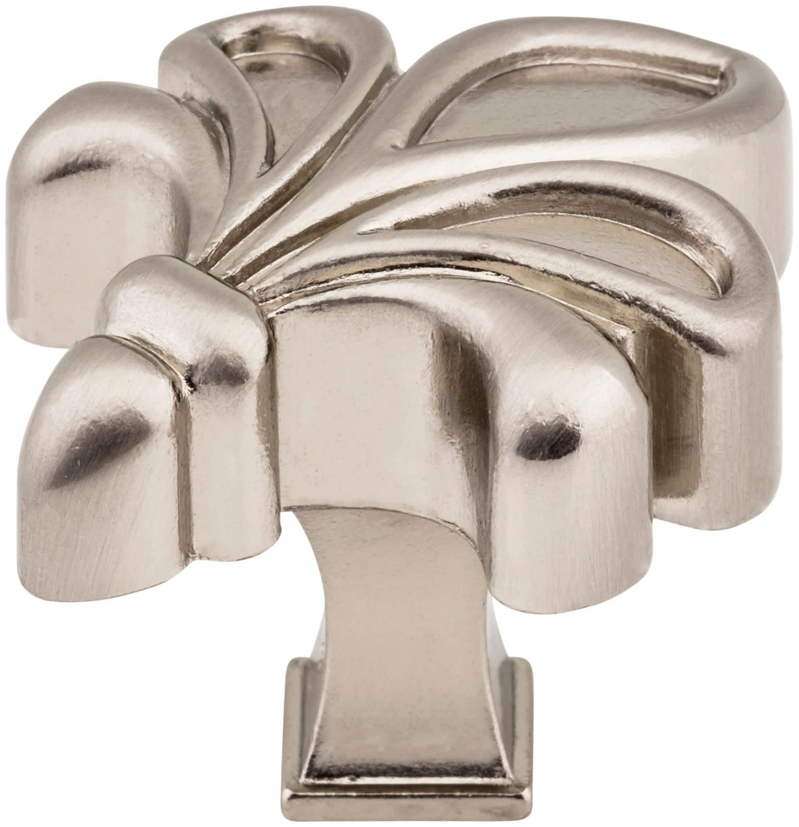 Evangeline 1 3/4" Fleur-De-Lis Cabinet Knob in Satin Nickel