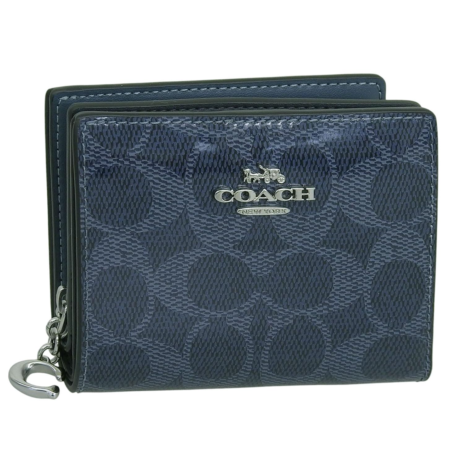 Amazon | [コーチ] 財布 レディース 2つ折り 折財布 コンパクト