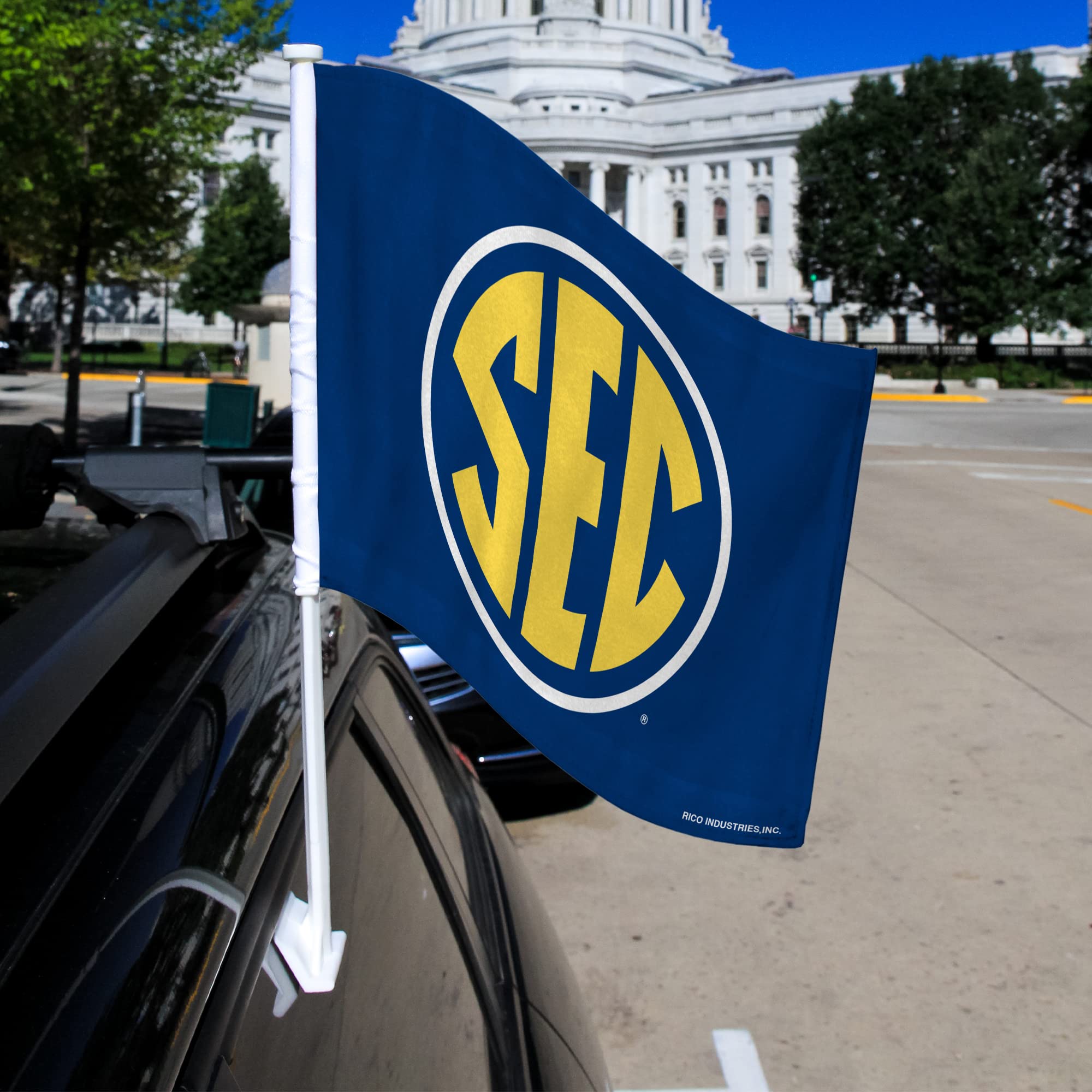 Rico Industries NCAA SEC Standard Double Sided Double Sided Car Flag - 16