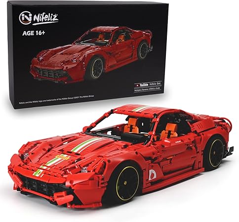 Amazon Nifeliz スーパーカー E12 Moc 組み立てキットとエンジニアリングおもちゃ 大人用コレクターモデルカーキット 組み立て用 1 8スケール レースカーモデル 21 3560以上 ブロック おもちゃ Amazon Nifeliz スーパーカー E12 Moc 組み立てキットとエンジニアリングおもちゃ 大人用コレクターモデルカーキット 組み立て用 1 8スケール レースカーモデル 21 3560以上 ブロック おもちゃ