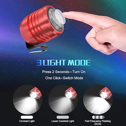 Miniatura 7 de AUKSKY 2 faros originales para Crocs, luz de cocodrilo ajustable para zapatos, accesorios de linternas para Crocs para niños y adultos, zuecos de