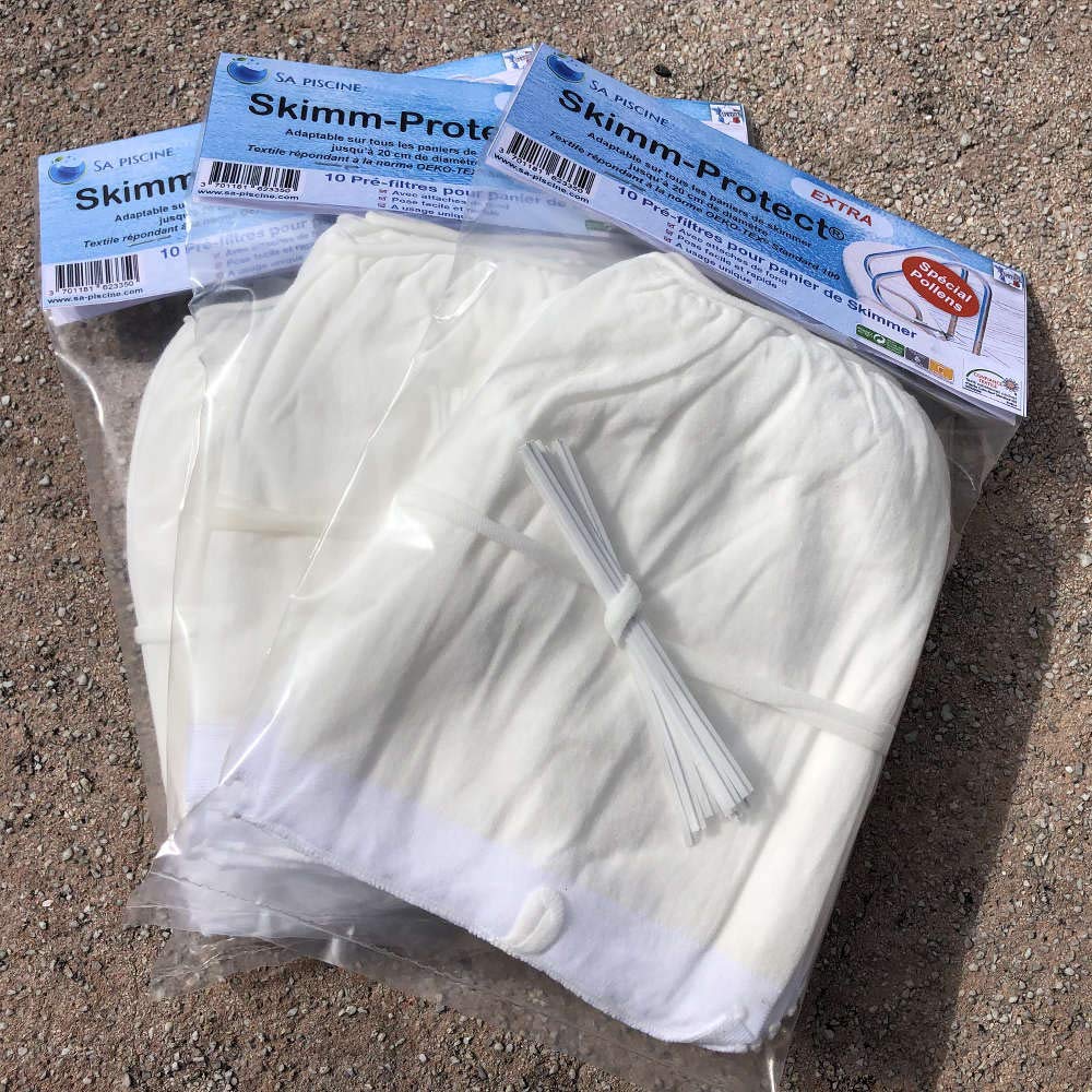 Pré-filtres de Skimmer modèle Extra, spécial pollens et pollutions Fines, par Paquet de 10